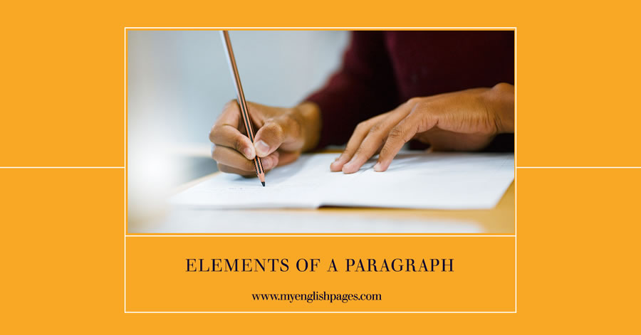 Elements of a Paragraph Lesson Plan