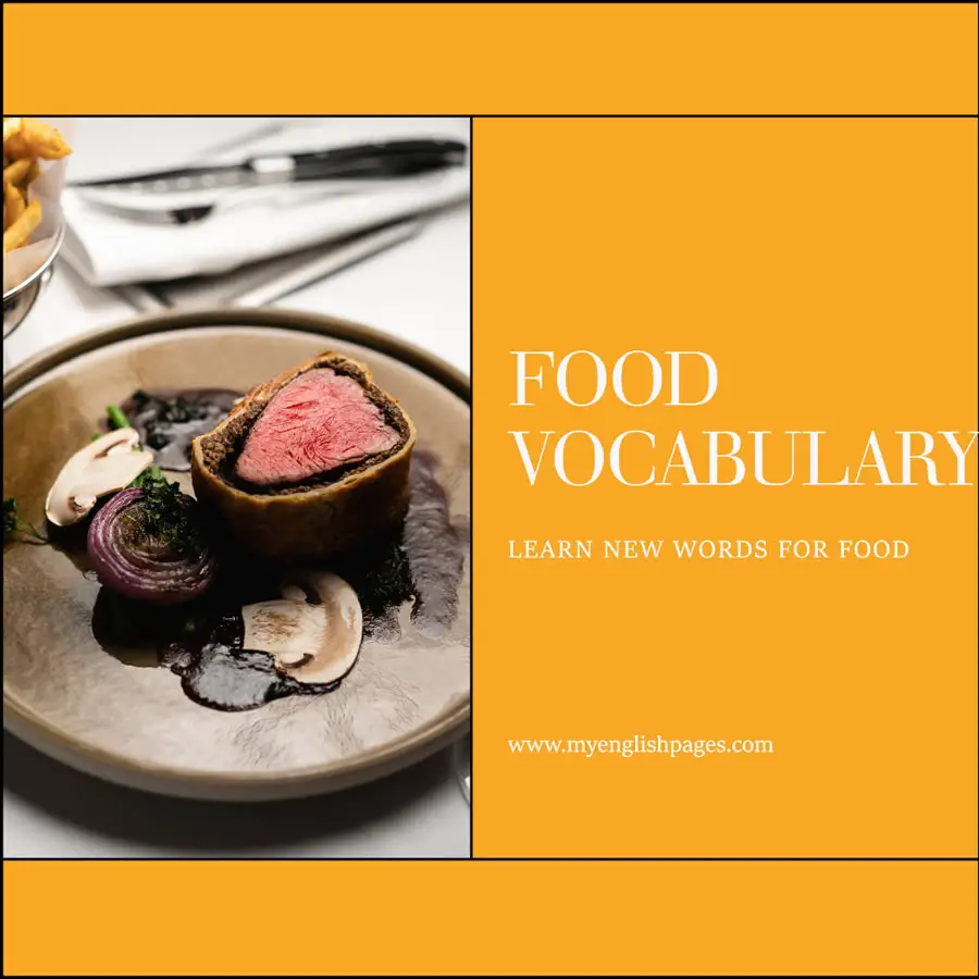 Food Vocabulary Lesson Plan