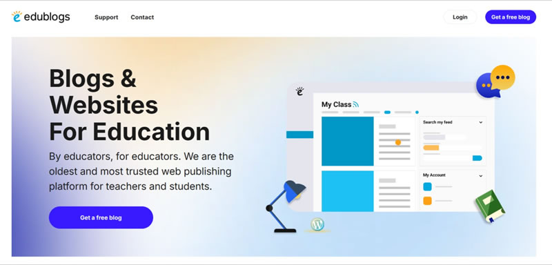 How to Create a Blog with Edublogs