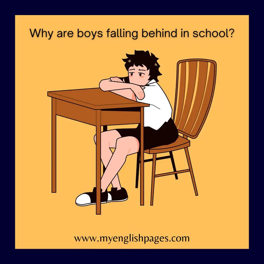 Why are boys falling behind in school?