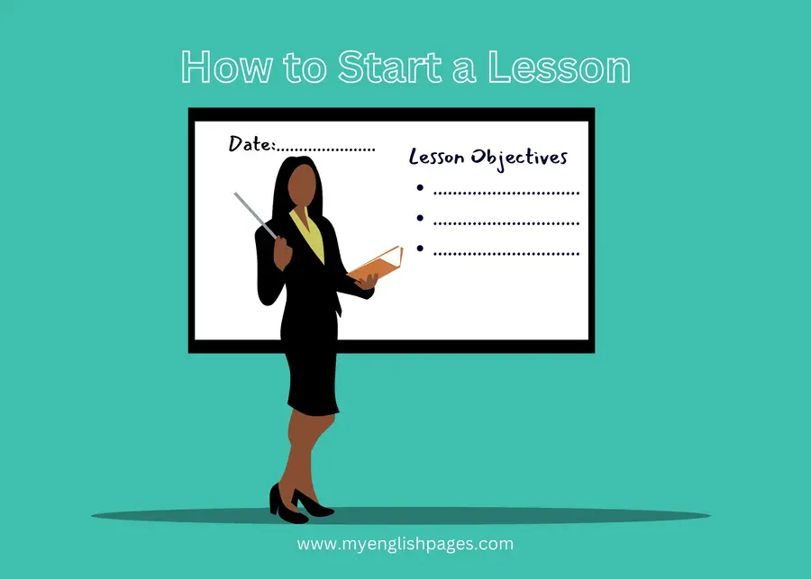 How to Start a Lesson