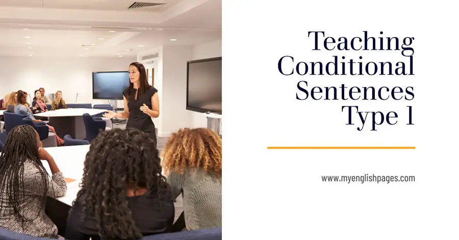 Conditional type 1 lesson