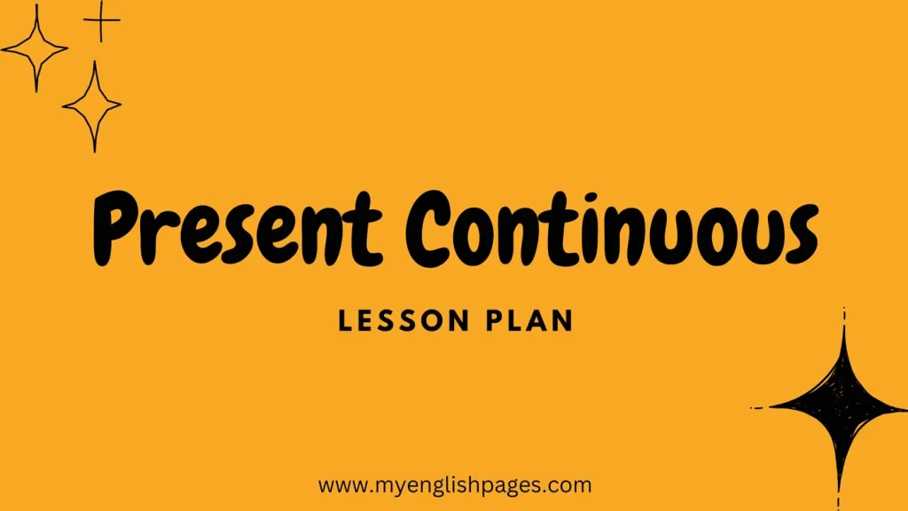 Teaching Present Continuous PDF