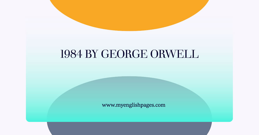 1984 by George Orwell