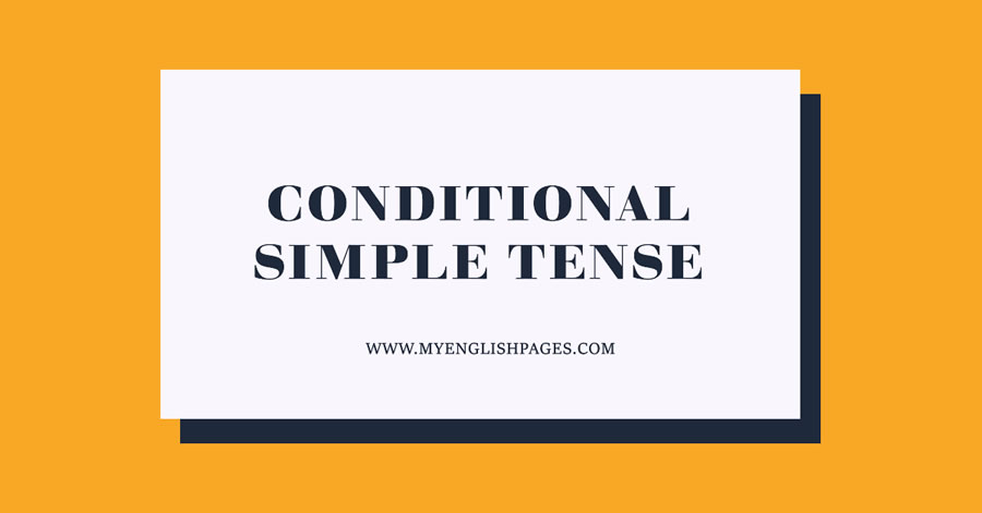 Conditional Simple Tense
