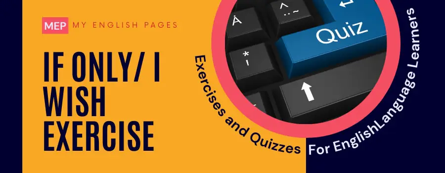 If Only I wish Exercise
