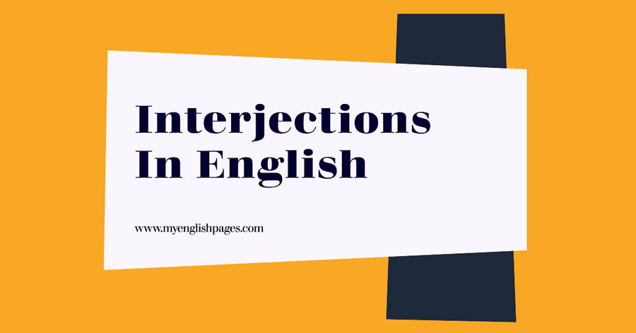 Interjections In English