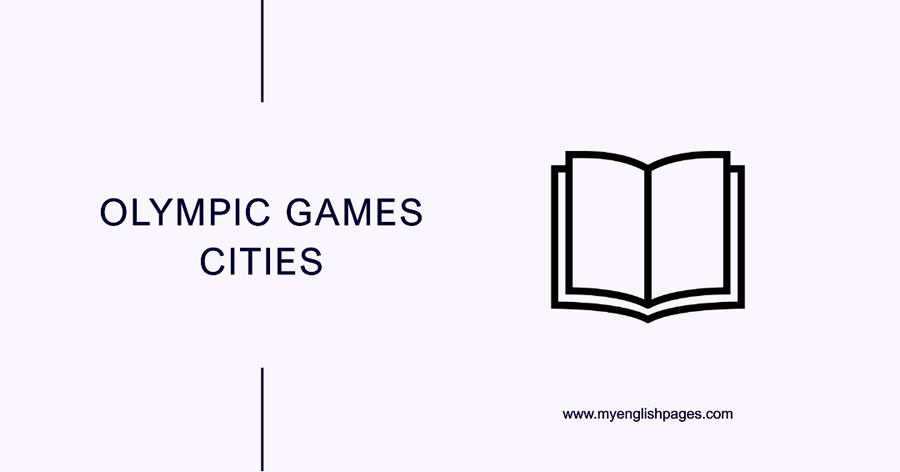 Olympic Games Cities (Reading Comprehension)