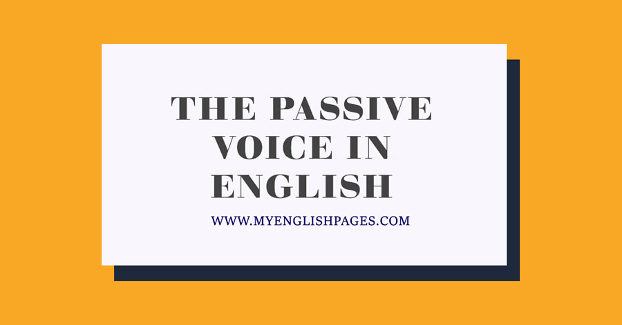 Passive Voice In English