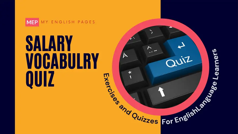Pay and Salary Vocabulary Quiz