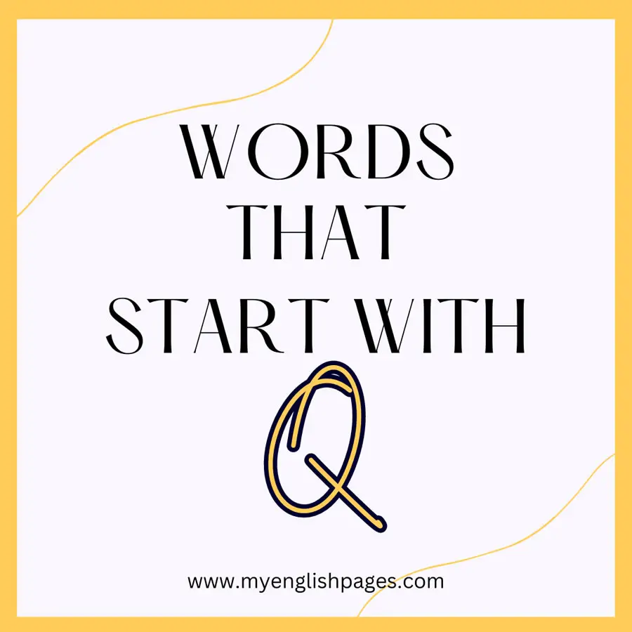 Words With The Letter Q