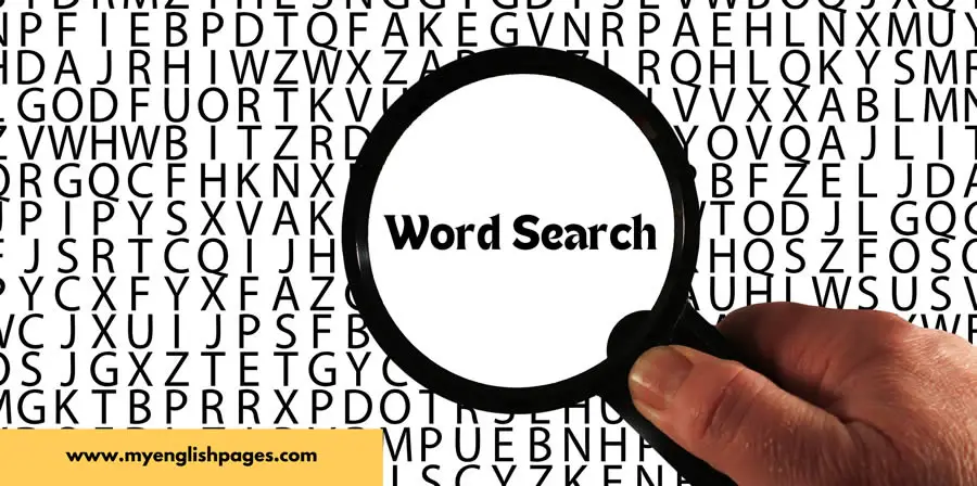 Places of the City Word Search Game