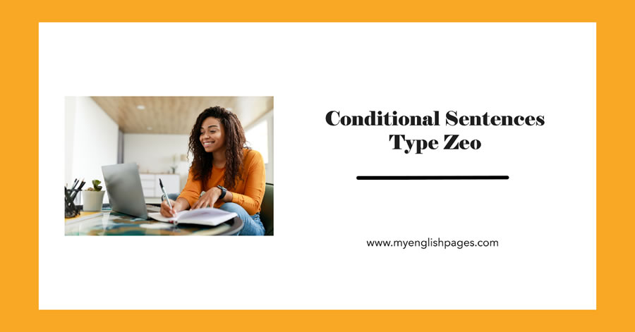 Zero conditional sentences