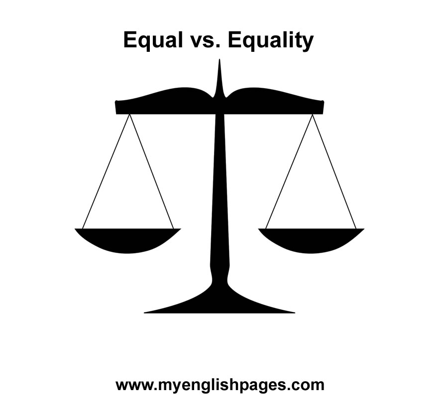 Equal vs Equality
