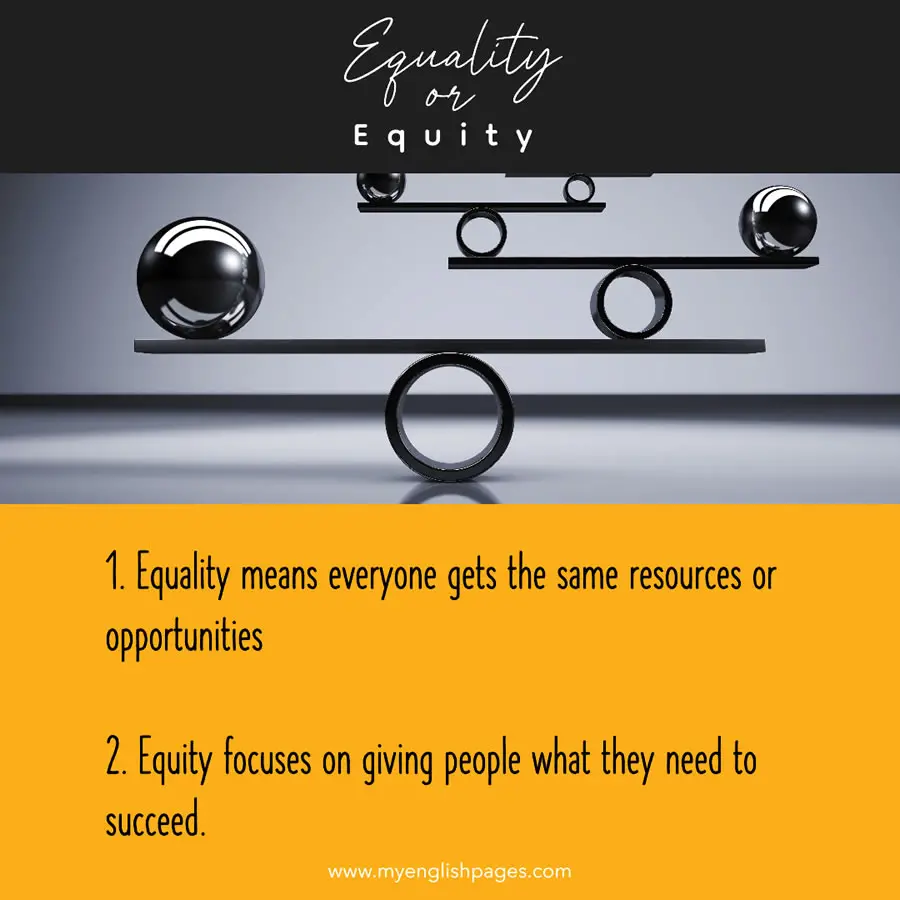 What is the Difference Between Equity and Equality?