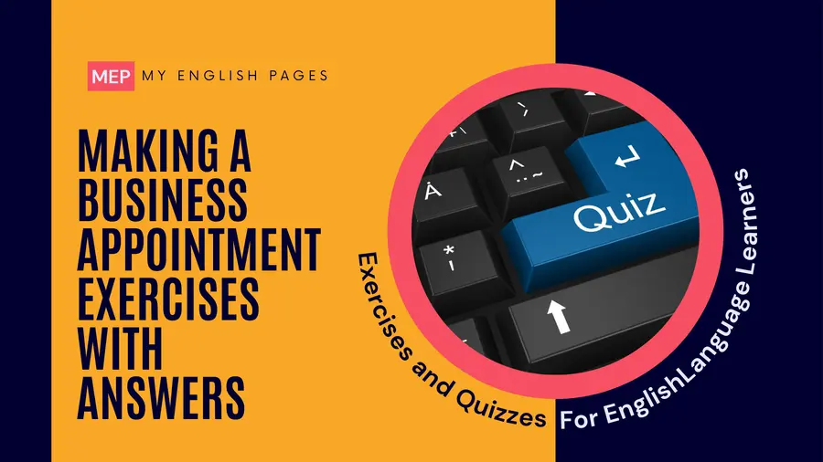 Making a Business Appointment Exercises with Answers