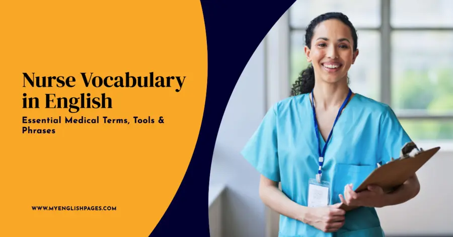 Nurse Vocabulary in English Essential Medical Terms, Tools & Phrases